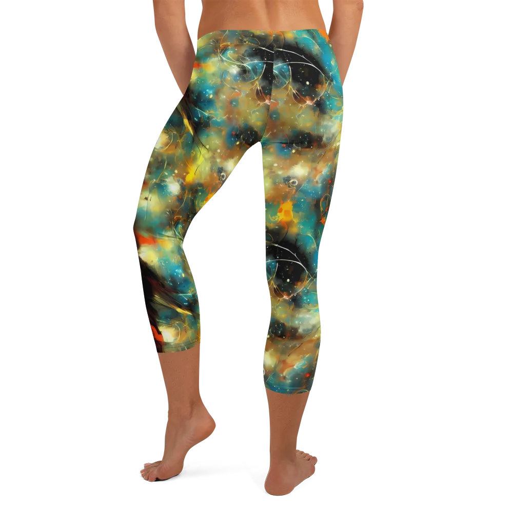 Kohn Cubism on Capri Leggings — Back