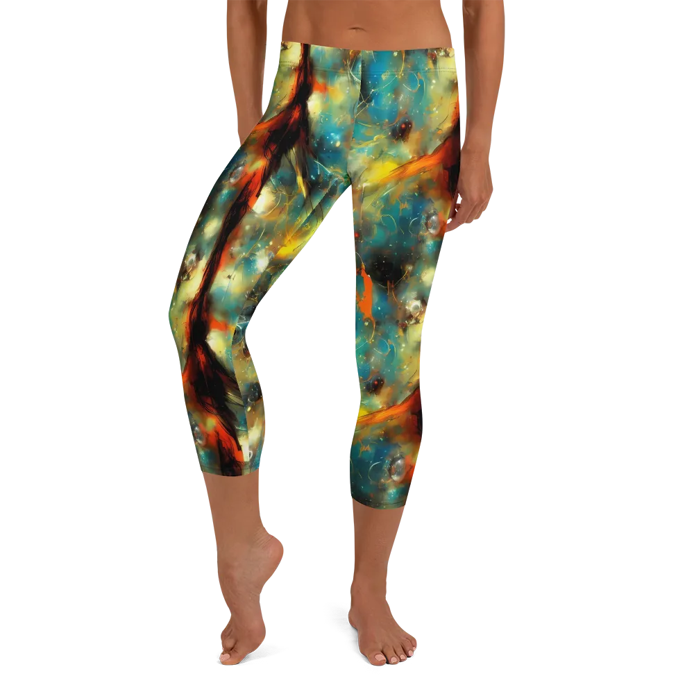 Kohn Cubism on Capri Leggings — Front