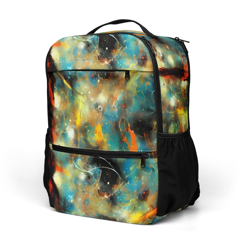 Kohn Cubism on Utility Backpack — Left Front