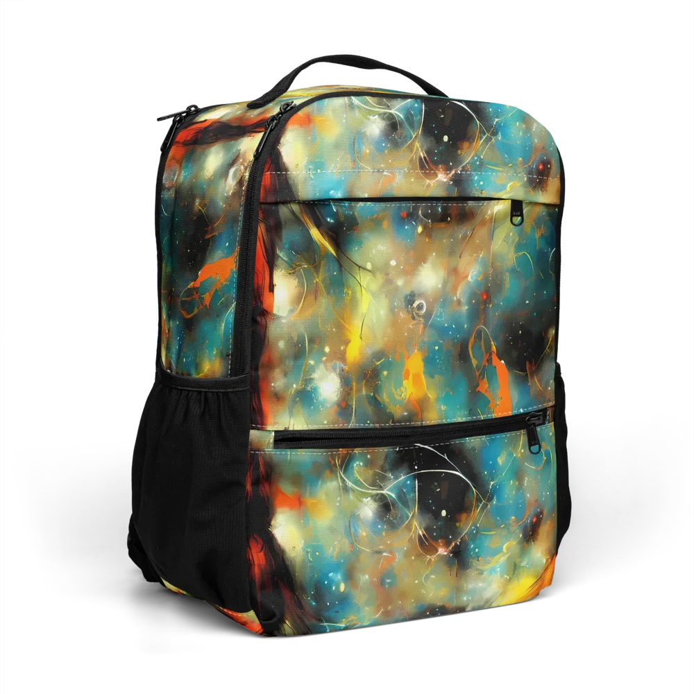 Kohn Cubism on Utility Backpack — Right Front