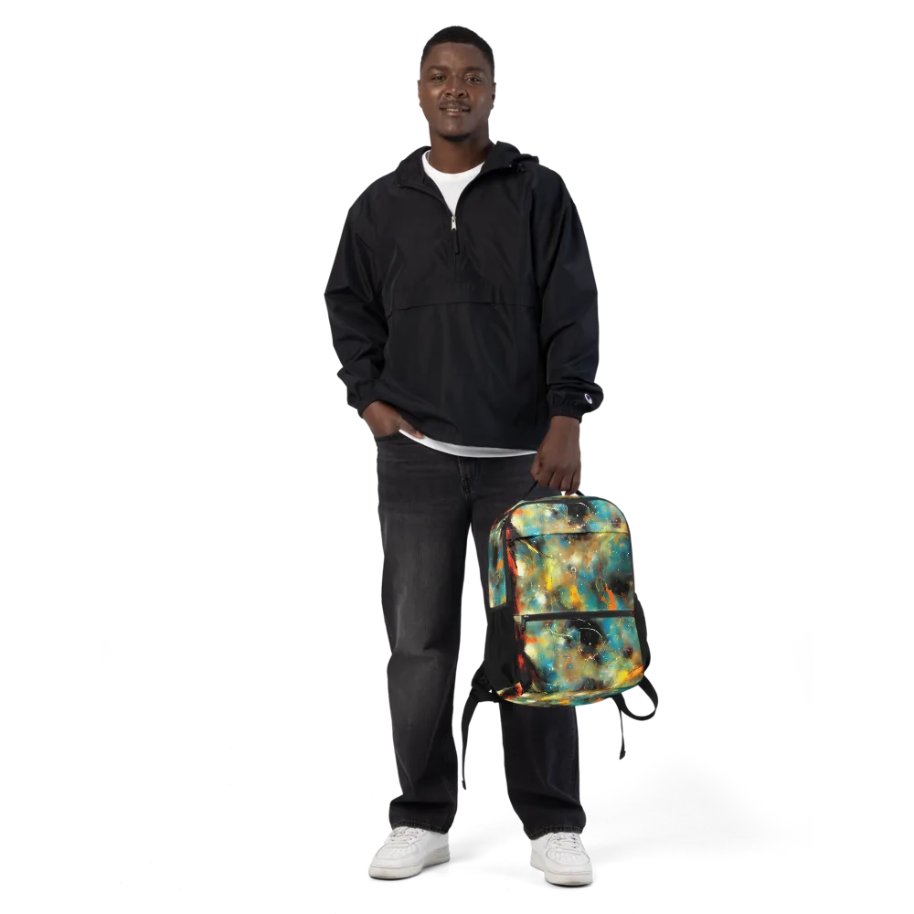 Kohn Cubism on Utility Backpack — Front