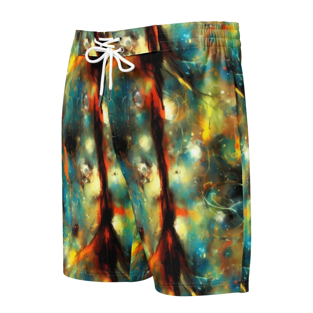 Kohn Cubism on Men's Board Shorts — Front