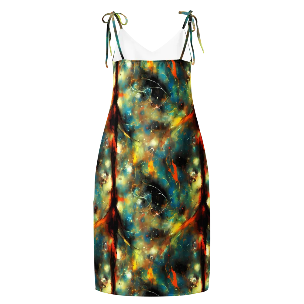 Kohn Cubism on Slip Dress — Back