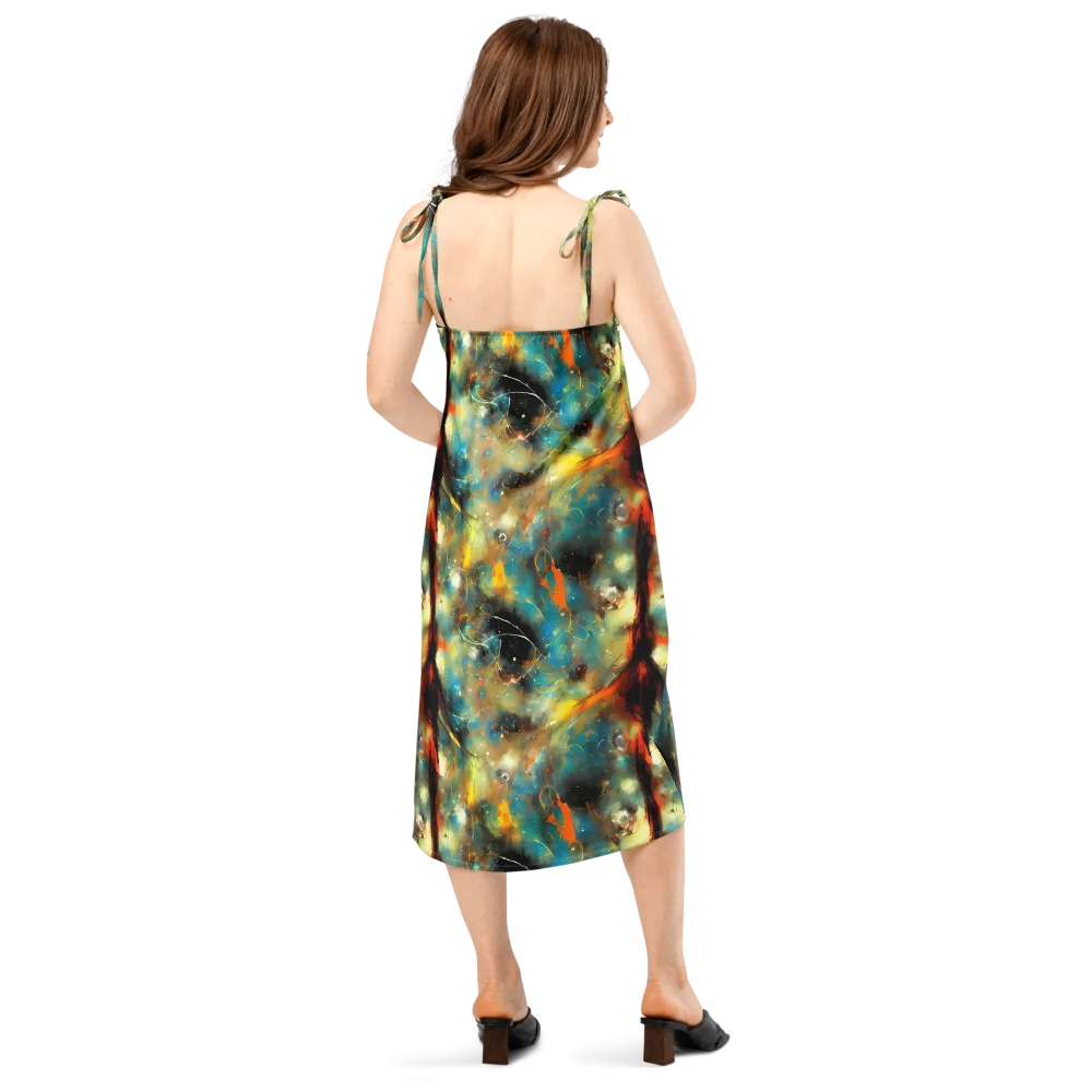 Kohn Cubism on Slip Dress — Back