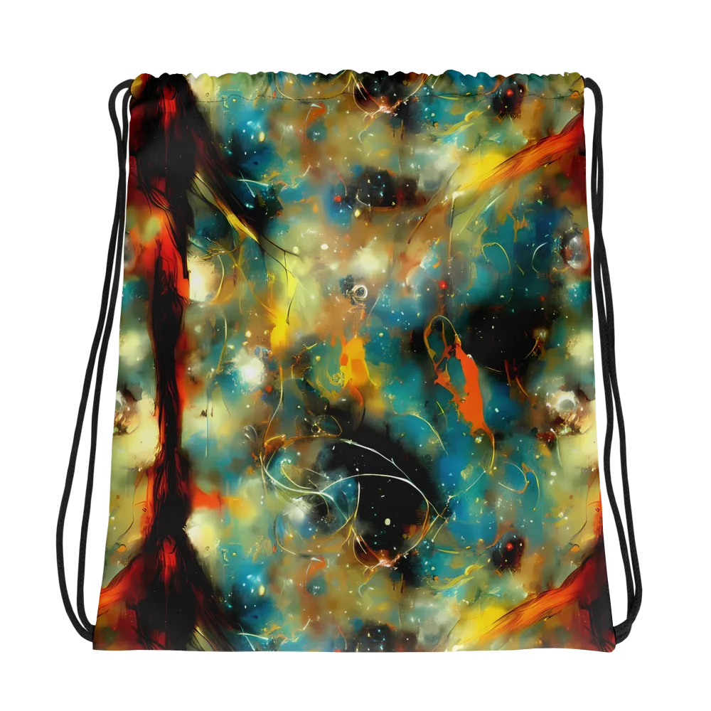 Kohn Cubism on Drawstring Bag — Photo