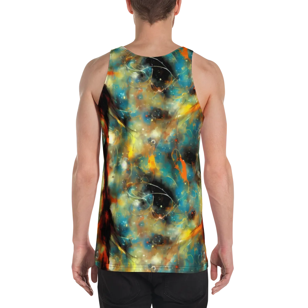 Kohn Cubism on Men's Tank Top — Back