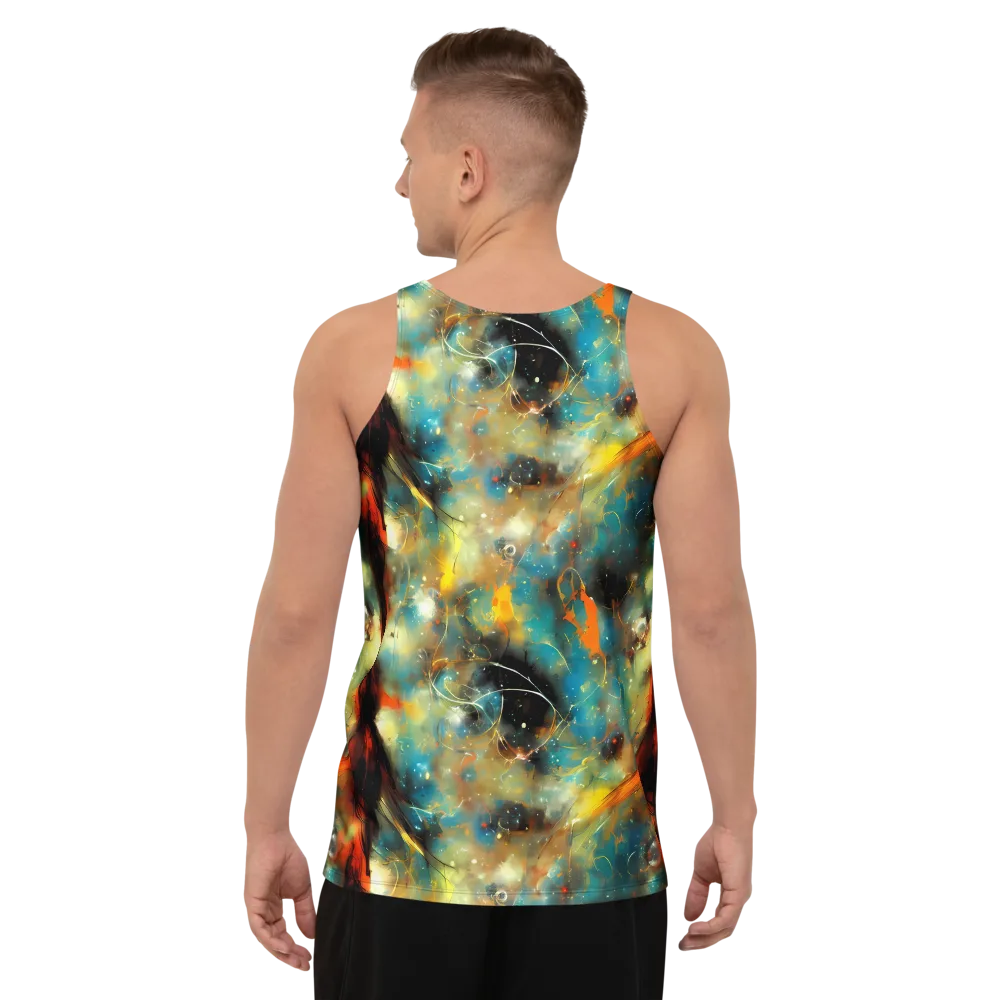 Kohn Cubism on Men's Tank Top — Back