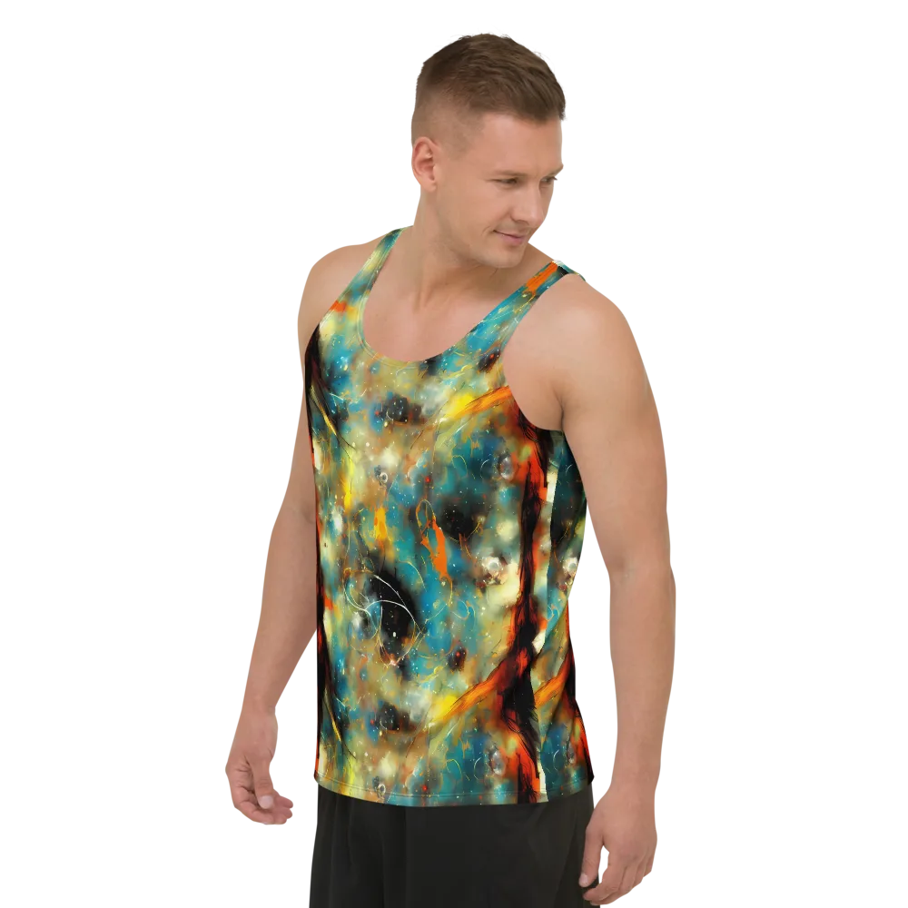 Kohn Cubism on Men's Tank Top — Left Front