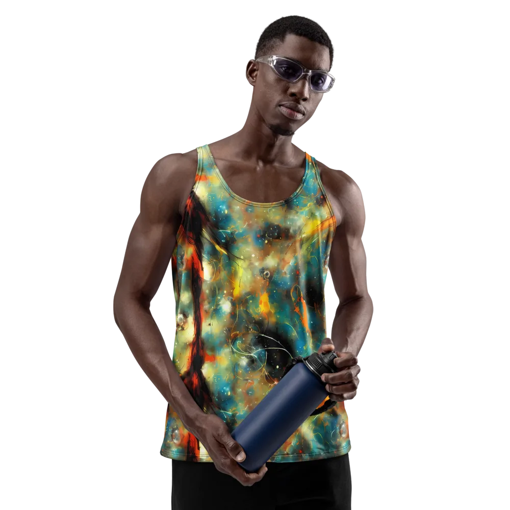 Kohn Cubism on Men's Tank Top — Front