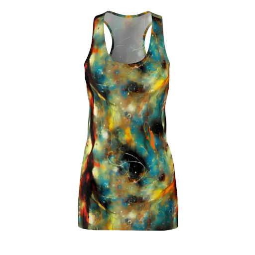 Kohn Cubism on a Racerback Dress