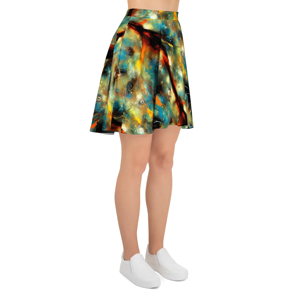 Kohn Cubism on Skater Skirt — Right