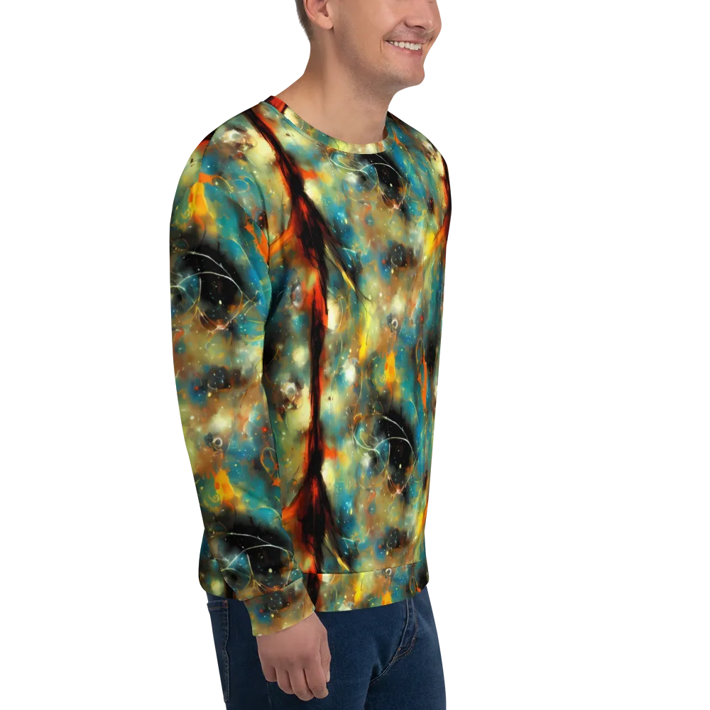 Kohn Cubism on Sweatshirt — Right Front