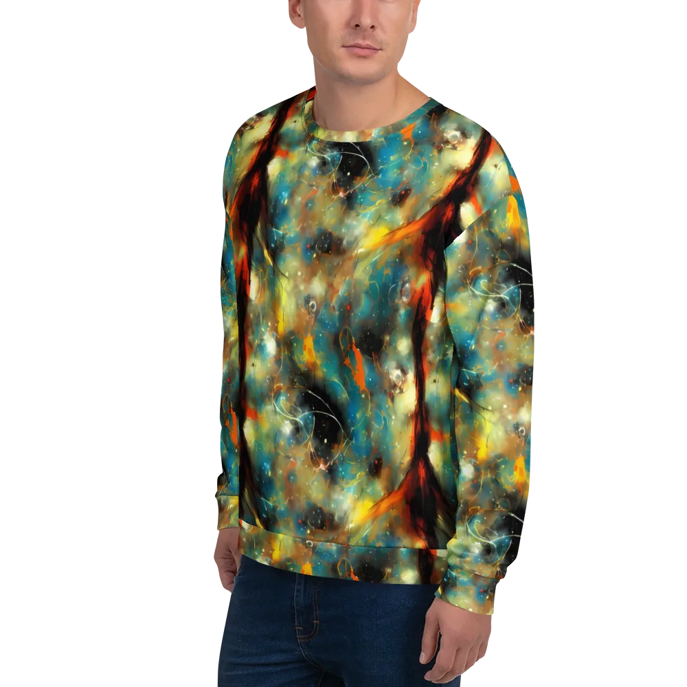 Kohn Cubism on Sweatshirt — Left Front
