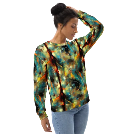 Kohn Cubism on a Sweatshirt