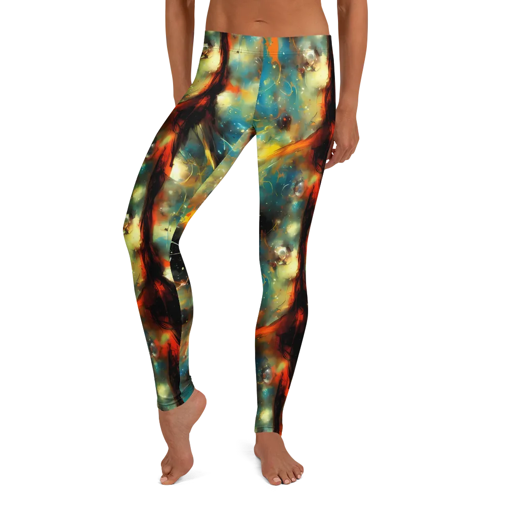 Kohn Cubism on Leggings — Front