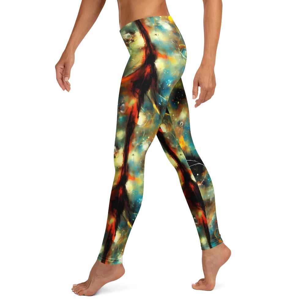 Kohn Cubism on Leggings — Left