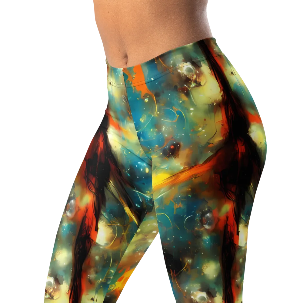 Kohn Cubism on Leggings — Left Front