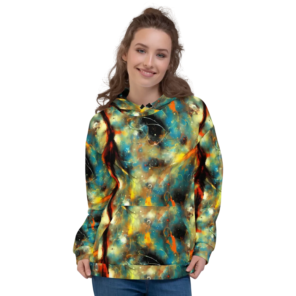 Kohn Cubism on Hoodie — Front