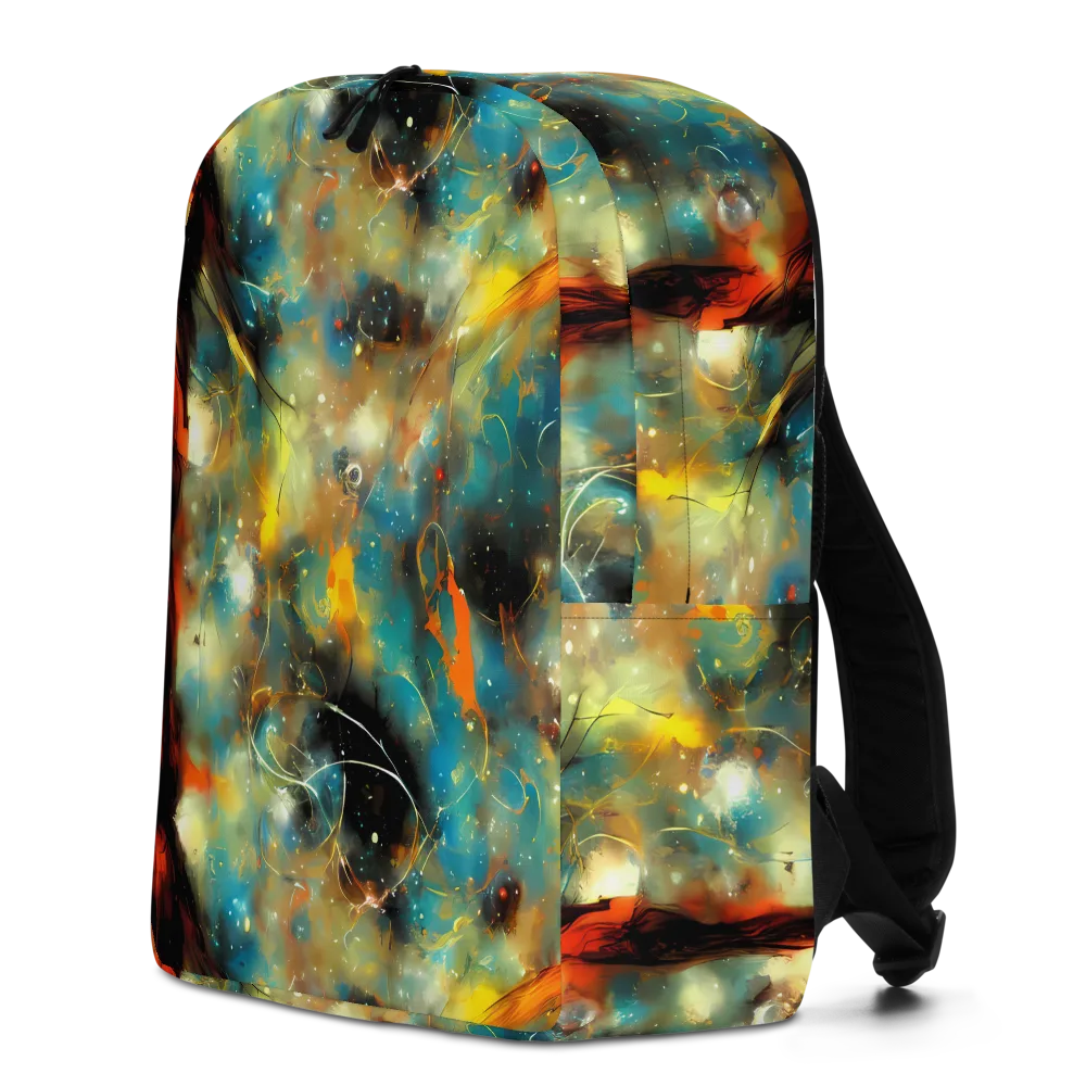 Kohn Cubism on Minimalist Backpack — Left