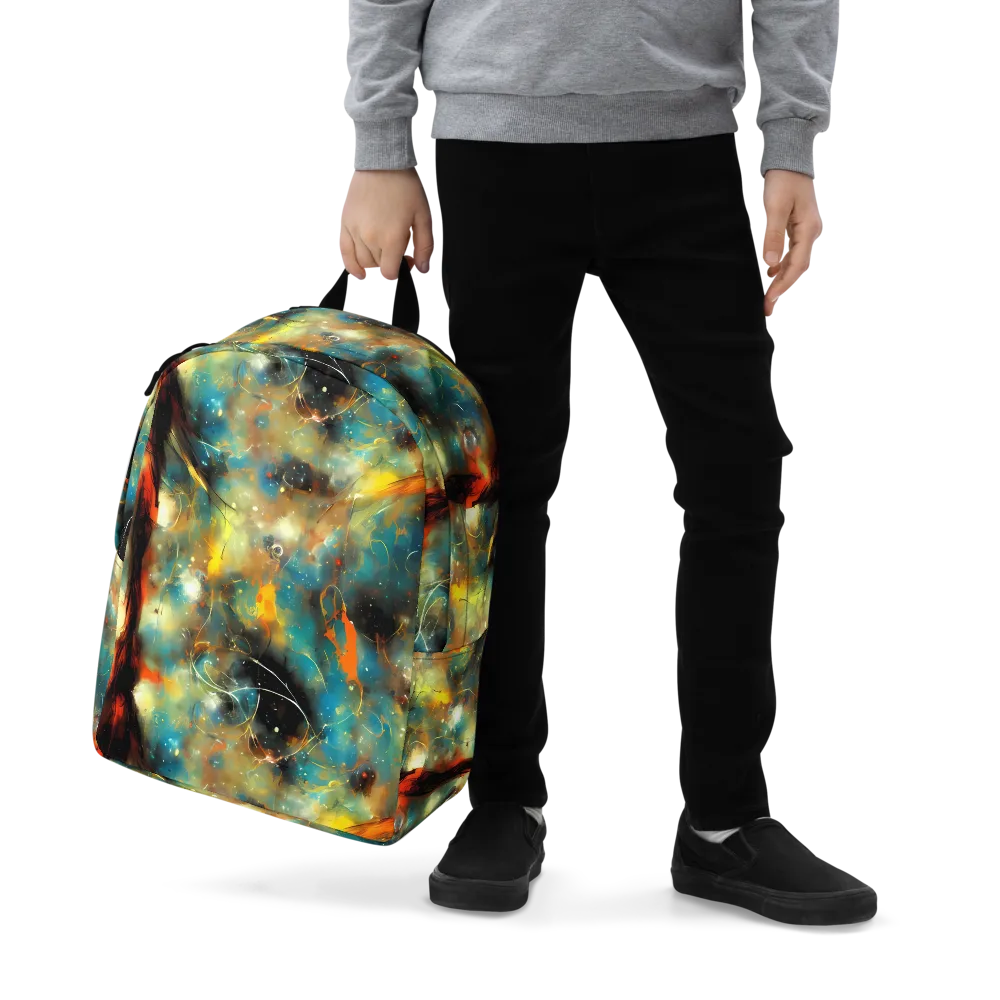Kohn Cubism on Minimalist Backpack — Zoomed-in
