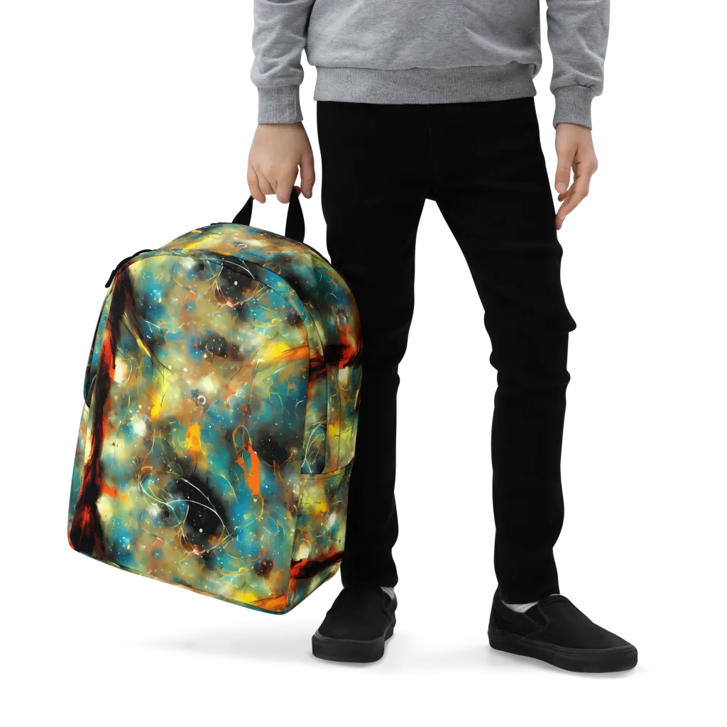 Kohn Cubism on Minimalist Backpack — Zoomed-in