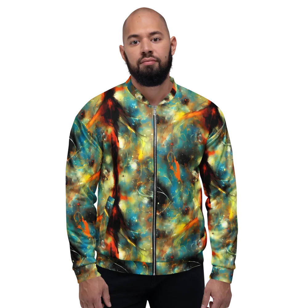 Kohn Cubism on Bomber Jacket — Front