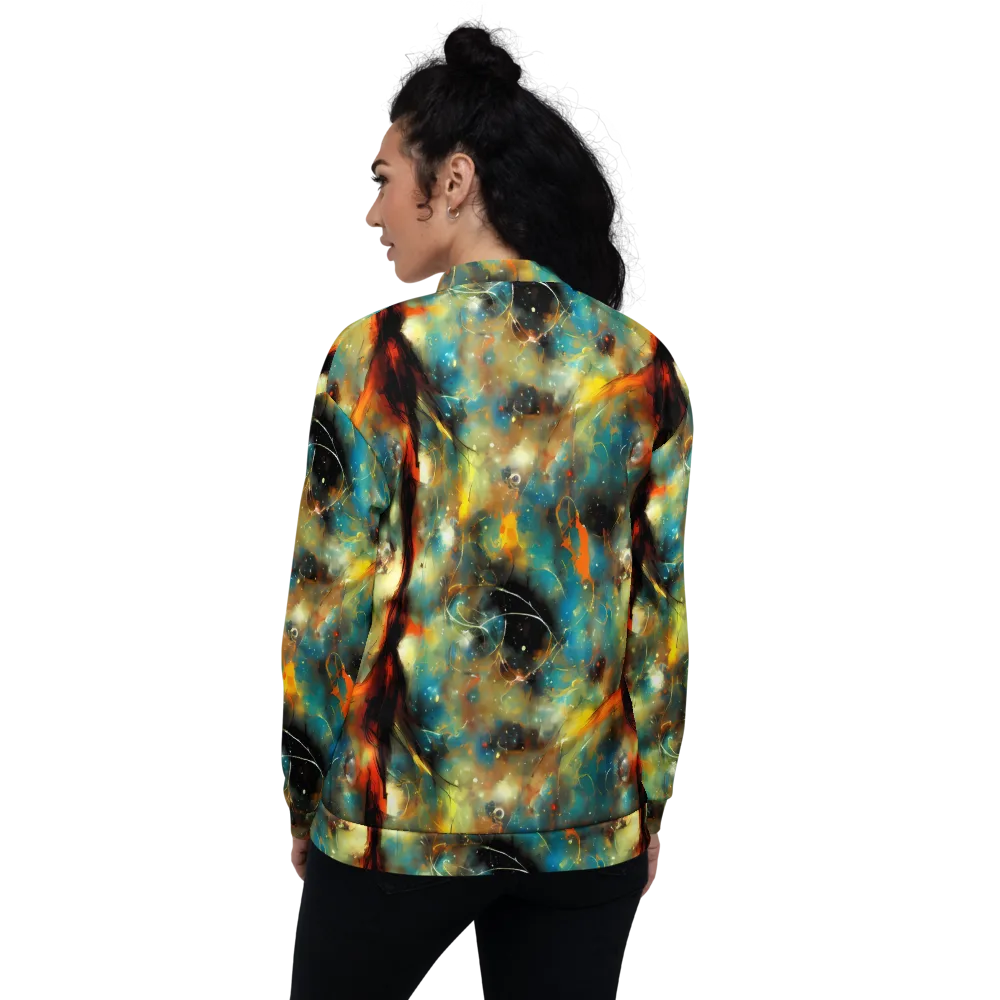 Kohn Cubism on Bomber Jacket — Back
