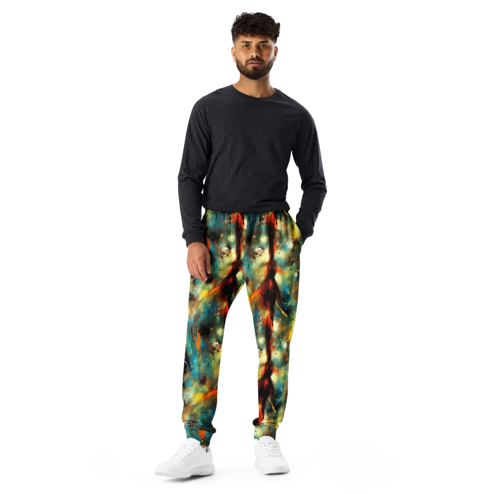 Kohn Cubism on Men's Joggers — Front