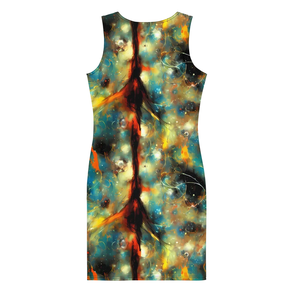 Kohn Cubism on Bodycon Dress — Back