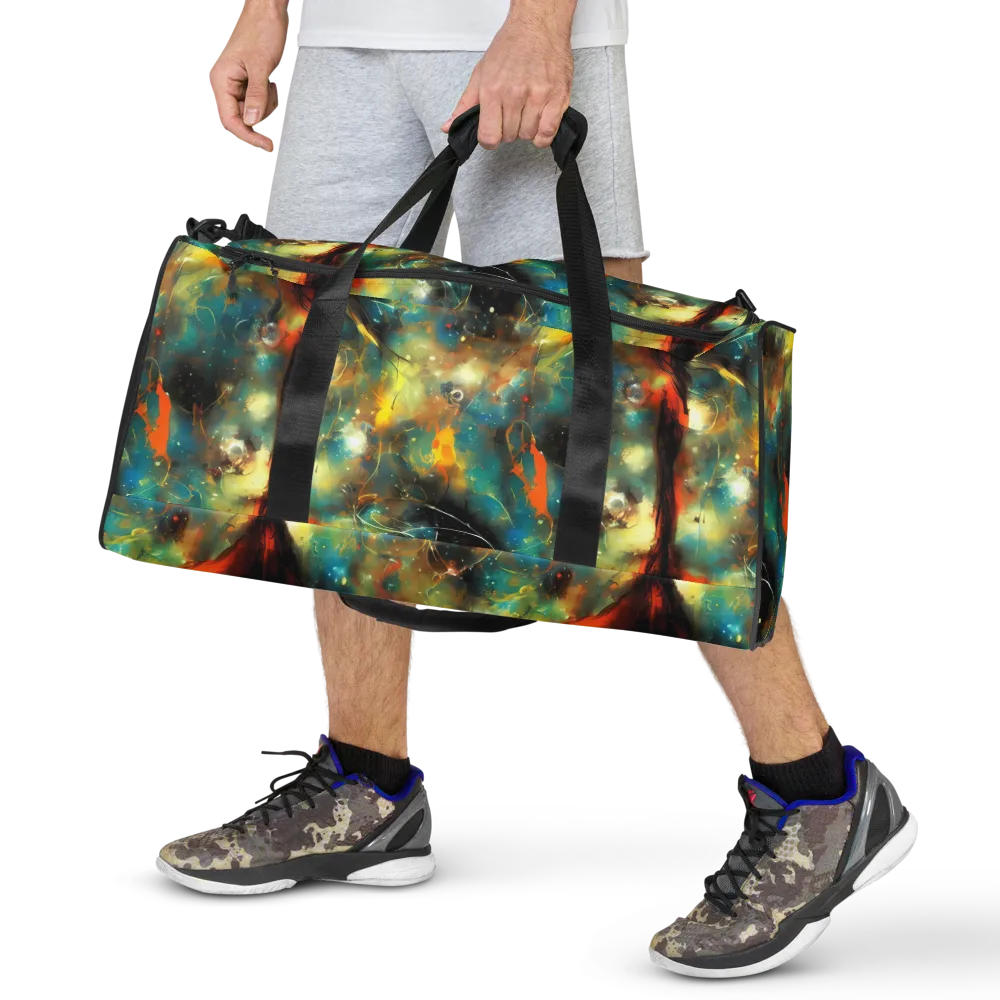 Kohn Cubism on Duffle Bag — Front