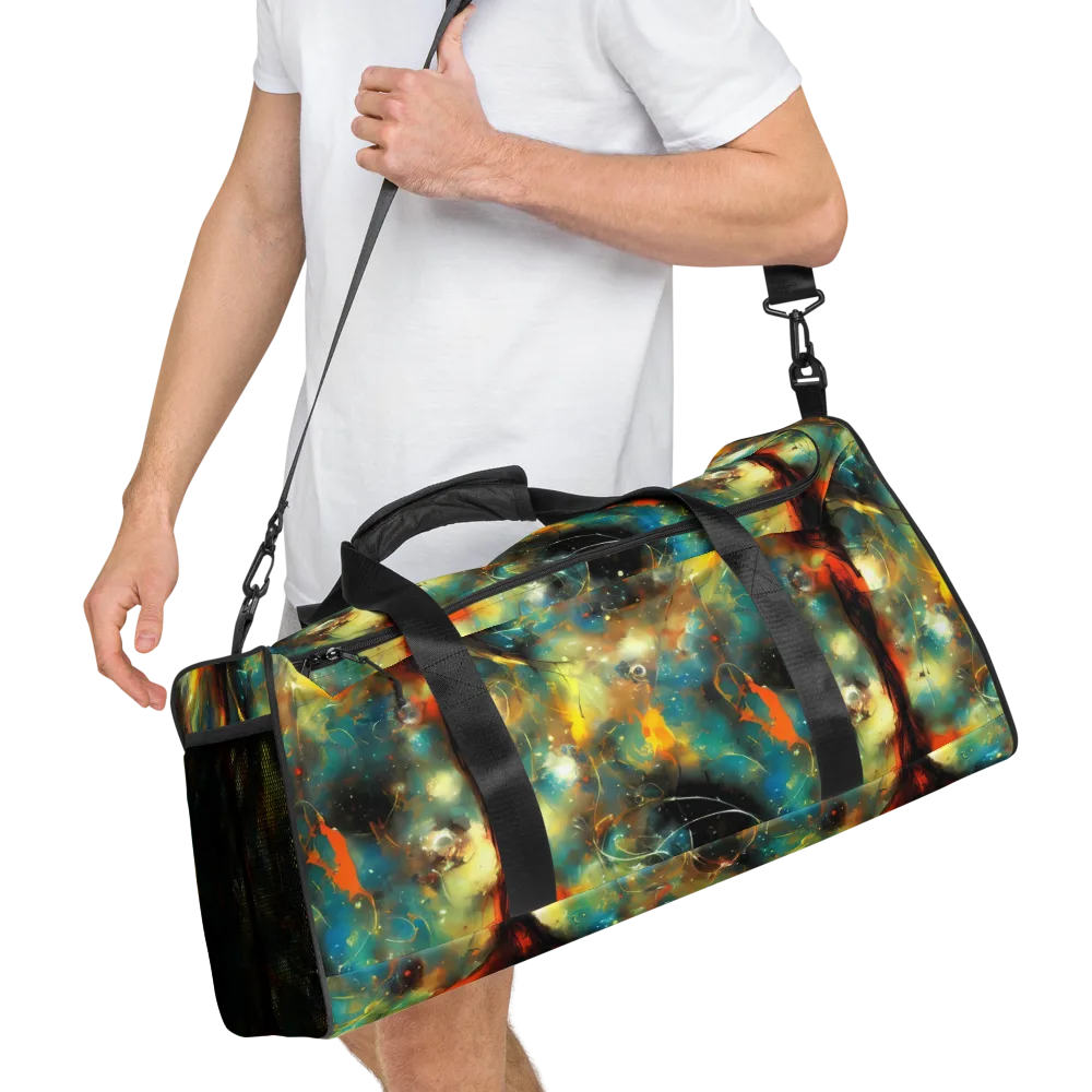 Kohn Cubism on Duffle Bag — Right Front