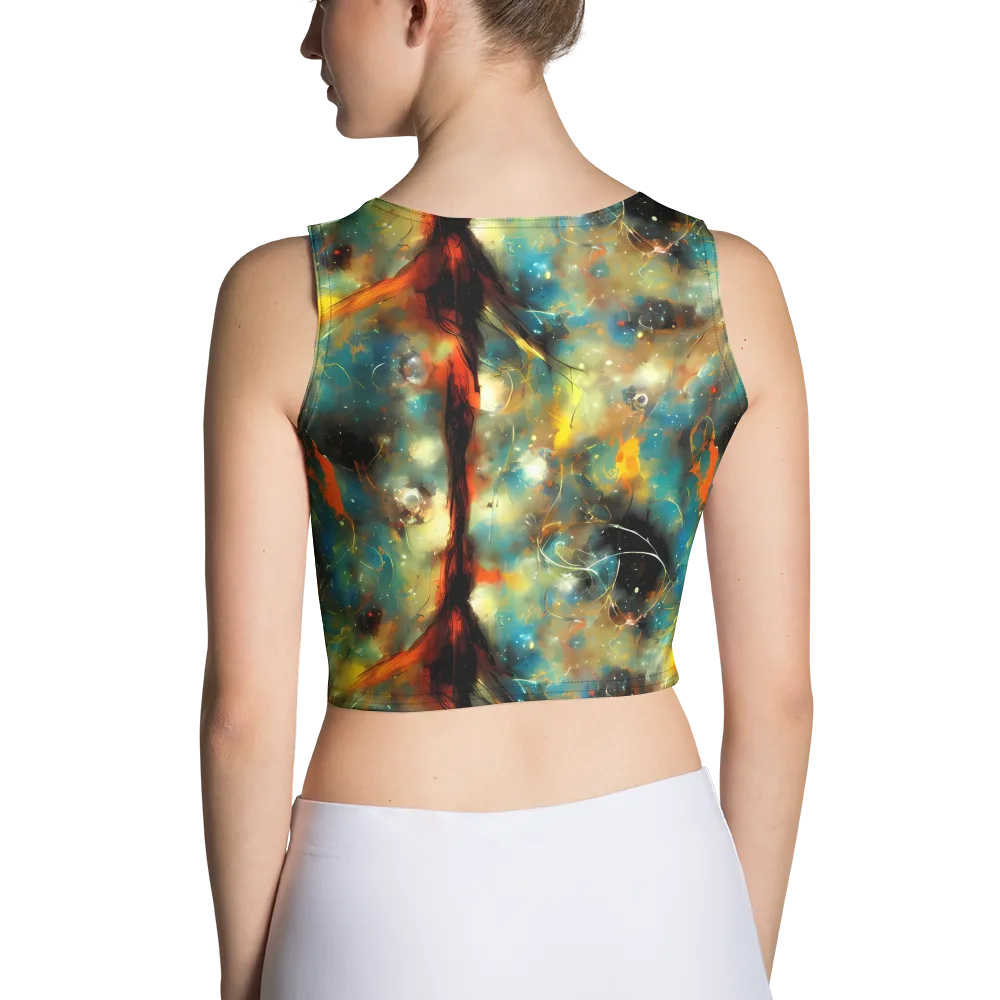 Kohn Cubism on Crop Top — Back
