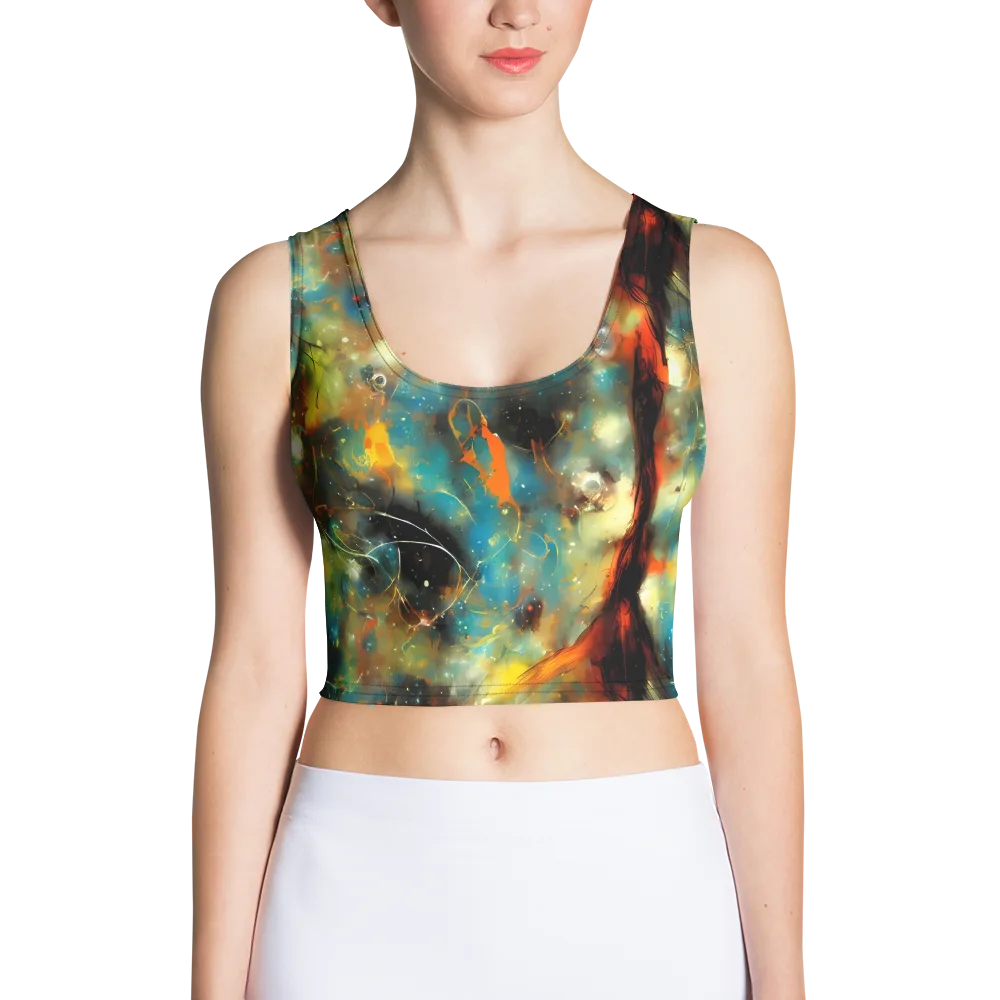 Kohn Cubism on Crop Top — Front