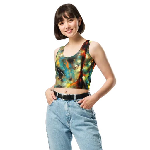 Kohn Cubism on a Crop Top