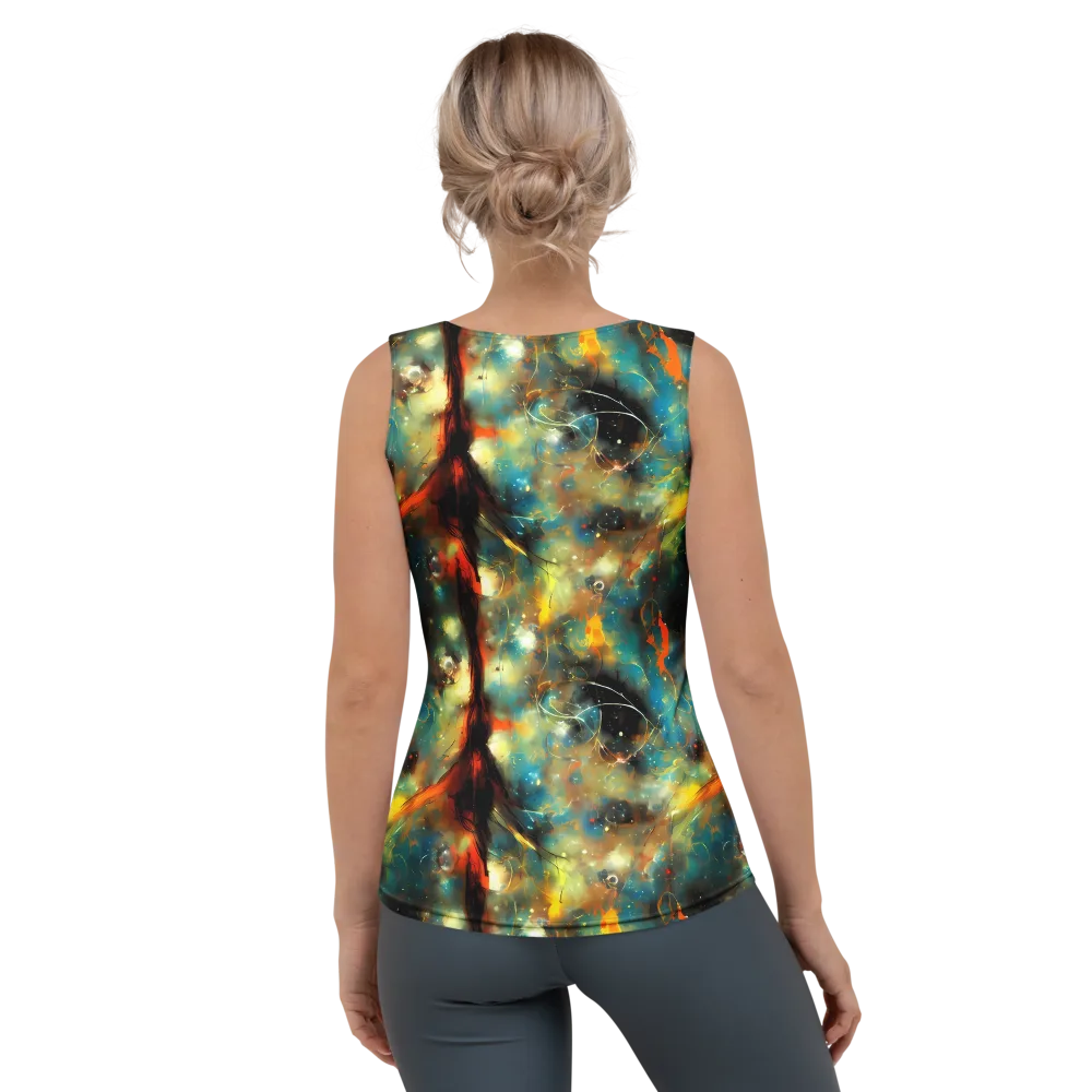 Kohn Cubism on Women's Tank Top — Back
