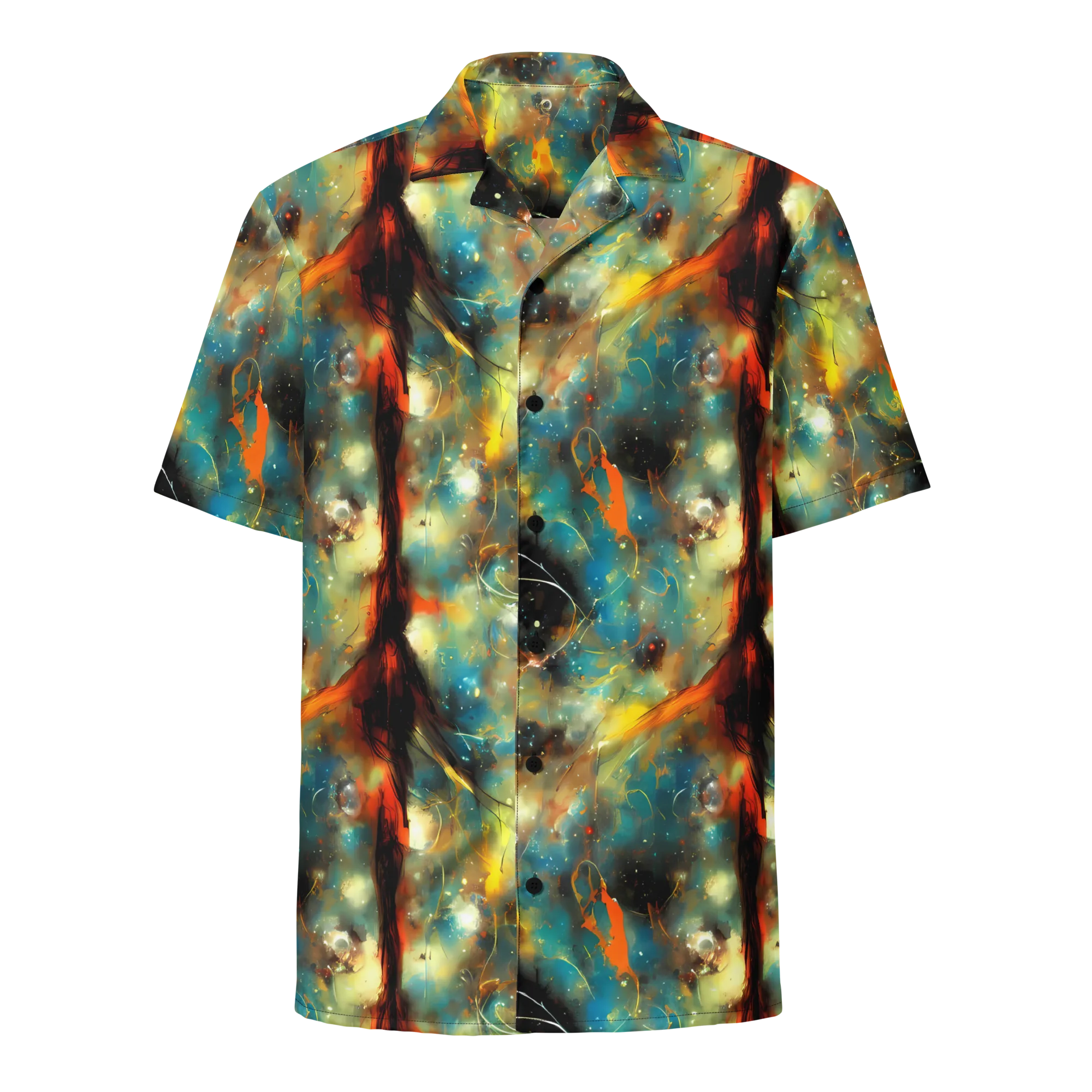 Kohn Cubism on Button Shirt — Front