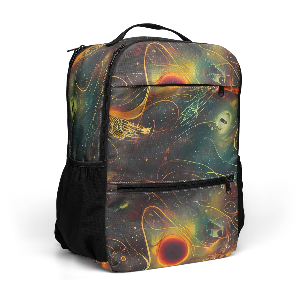 Templesmith Twirl on Utility Backpack — Right Front