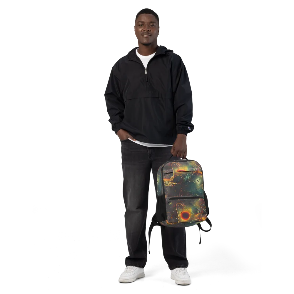 Templesmith Twirl on Utility Backpack — Front