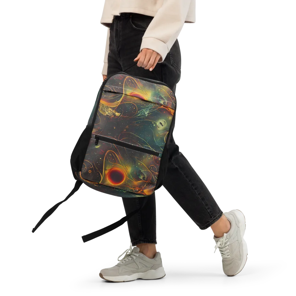 Templesmith Twirl on Utility Backpack — Front