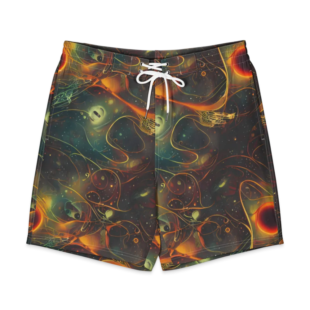 Templesmith Twirl on Men's Board Shorts — Front