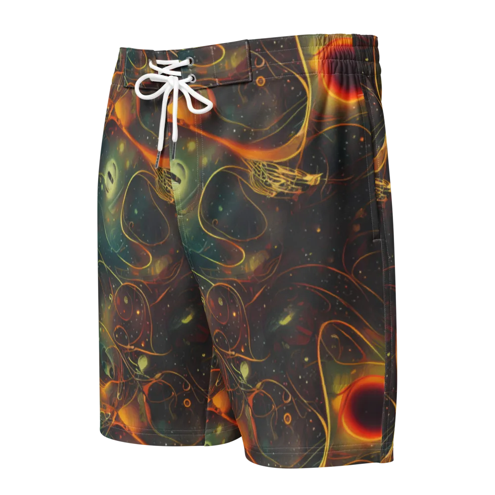 Templesmith Twirl on Men's Board Shorts — Front