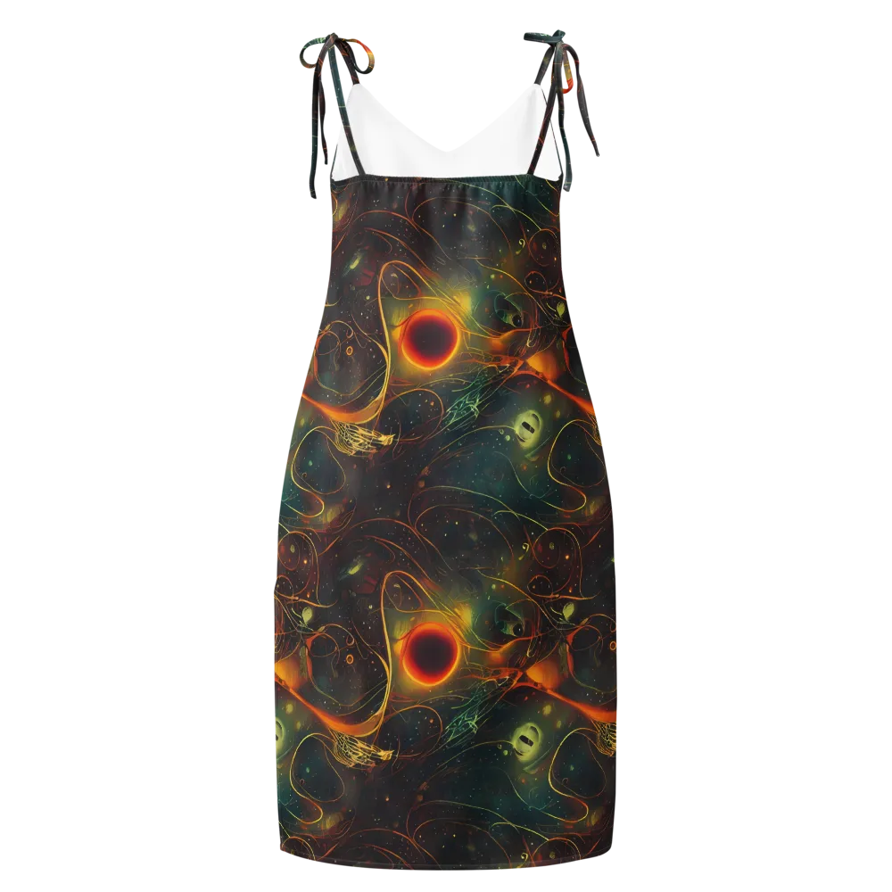 Templesmith Twirl on Slip Dress — Back