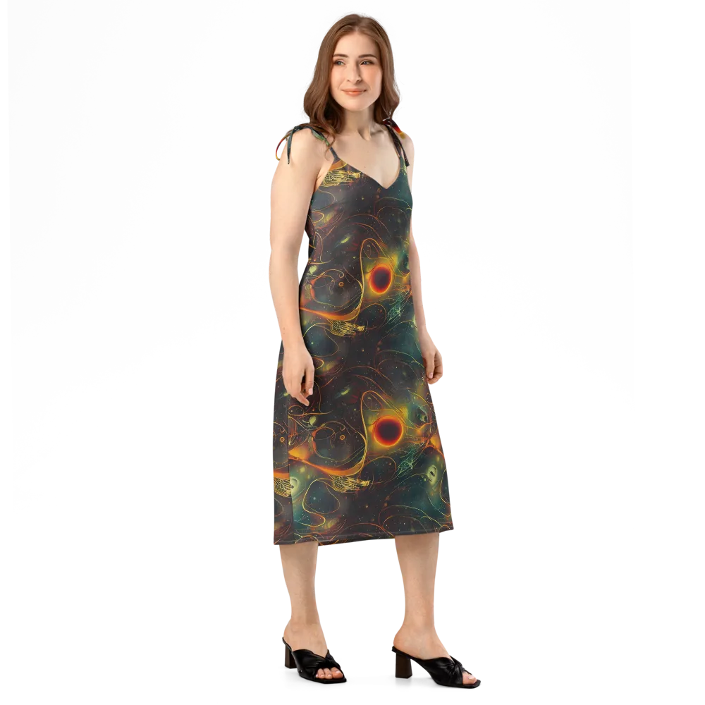 Templesmith Twirl on Slip Dress — Right Front