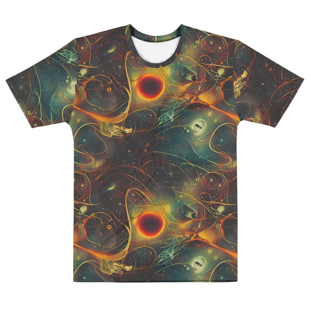 Templesmith Twirl on Men's Cotton Crew Neck T-Shirt — Front