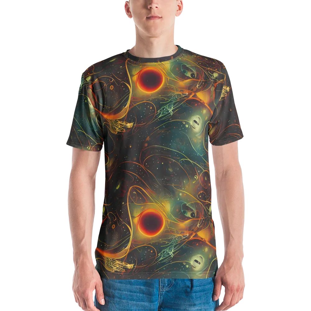 Templesmith Twirl on Men's Crew Neck T-Shirt — Front