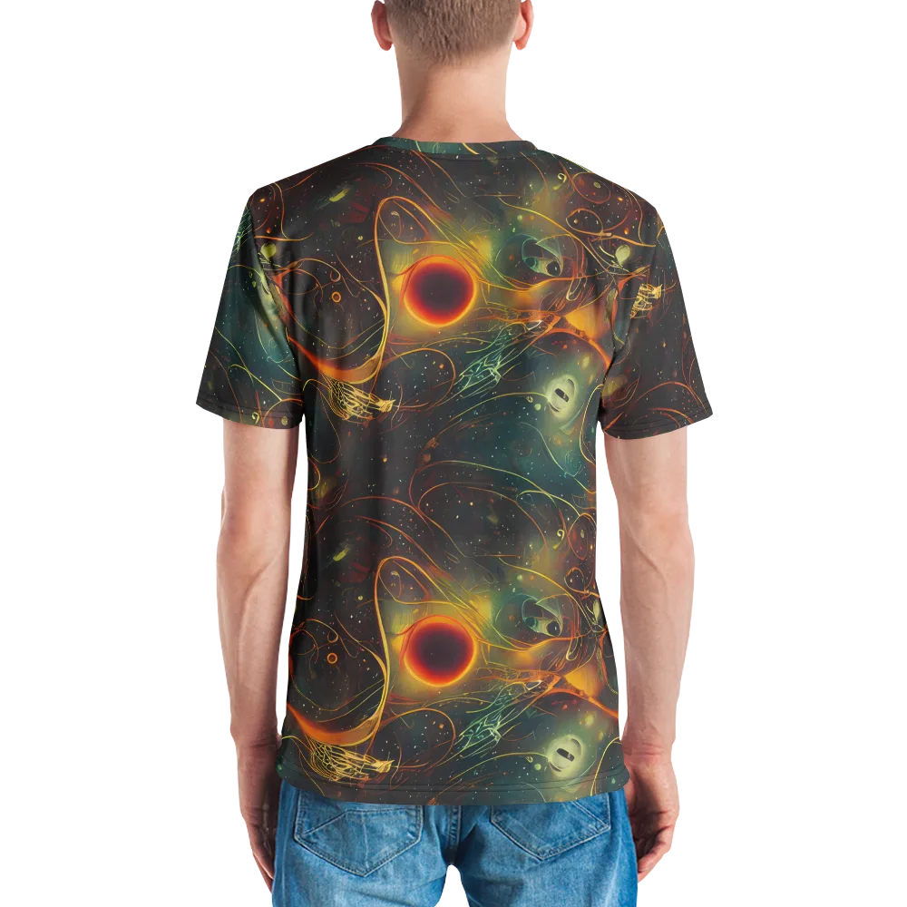 Templesmith Twirl on Men's Crew Neck T-Shirt — Back