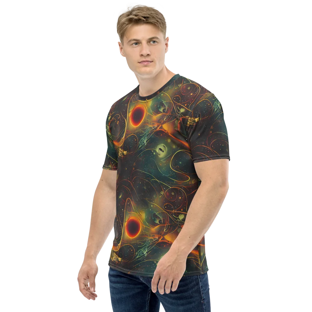Templesmith Twirl on Men's Crew Neck T-Shirt — Left