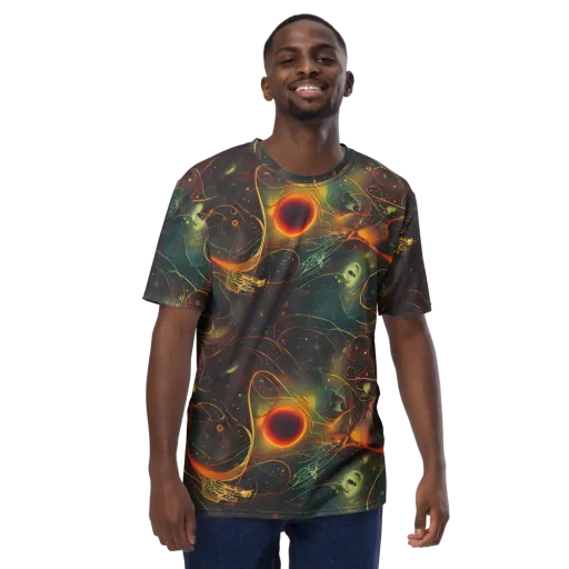 Templesmith Twirl on a Men's Crew Neck T-Shirt