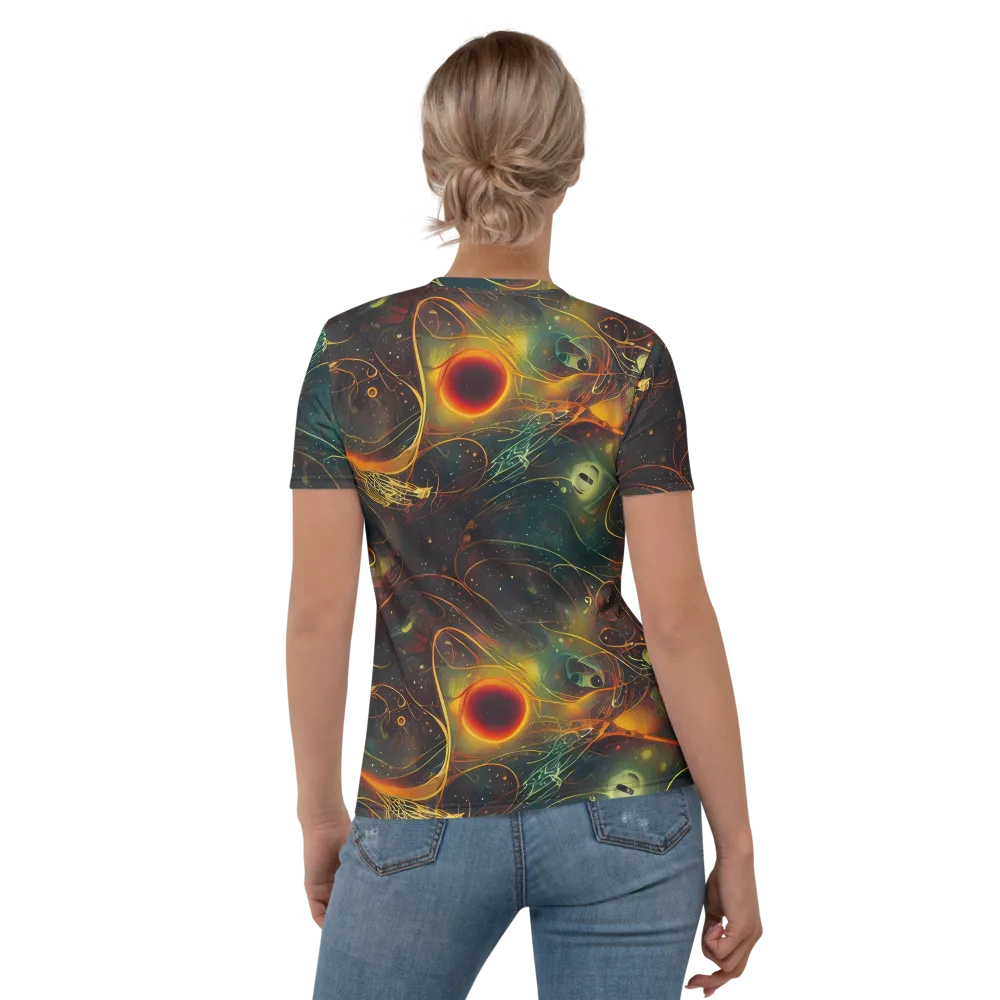 Templesmith Twirl on Women's Crew Neck T-Shirt — Back