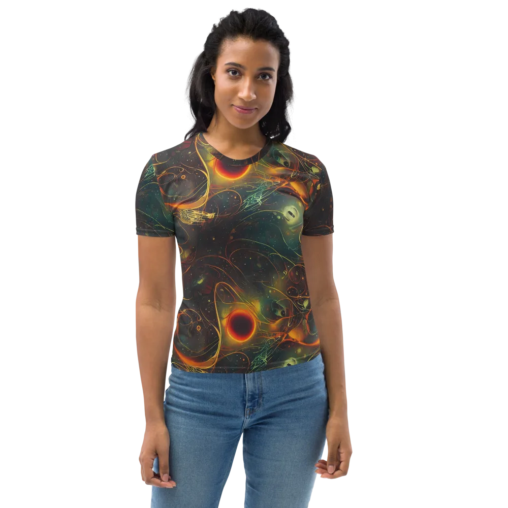 Templesmith Twirl on Women's Crew Neck T-Shirt — Front